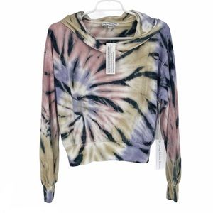 Young Fabulous & Broke NWT Tie Dye Pullover Hoodie XSMALL